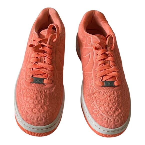 Nike Air Force 1 Upstep SE Atomic Pink Quilted Low Womens US 7.5 844877-600 - Picture 3 of 12